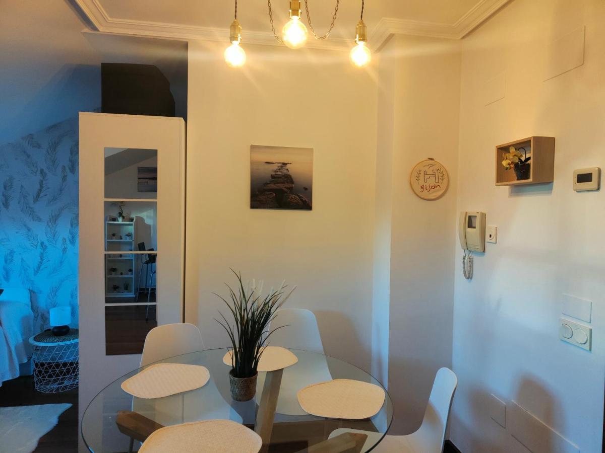 Apartamento El Cielo De Fomento Gijón Exterior foto