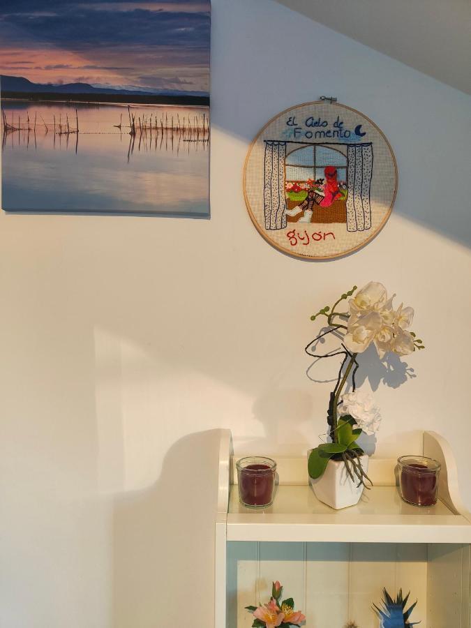 Apartamento El Cielo De Fomento Gijón Exterior foto